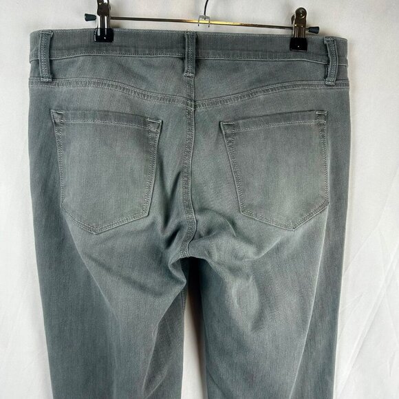 LOFT Modern Skinny Denim Jeans Women 29 / 8 Gray Mid Rise Stretch Classic Boho - Picture 5 of 8